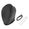 VekAuto 1 Pcs Gear Shift Knob Cover for Kia Soul 2012-2013 Anti-Slip Faux Leather Black Grey Stick Shifting Handle Protector view 1