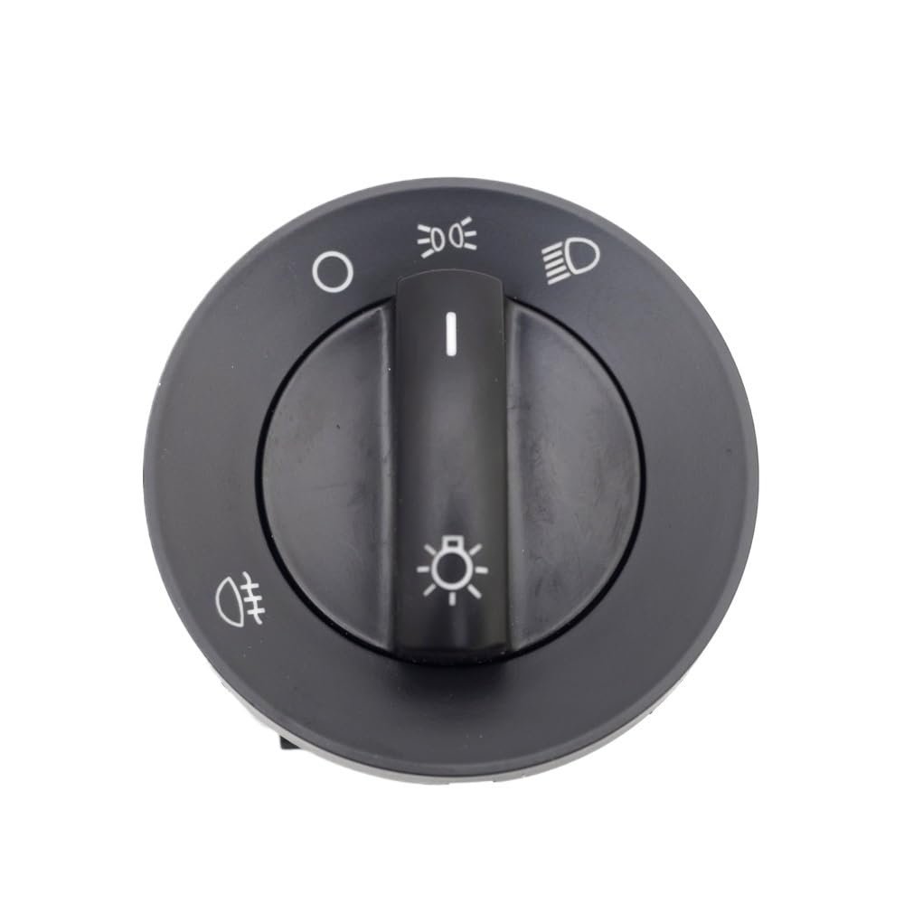 JXKMGMD Auto Parts Chrome Switch Auto for VW for Polo OEM NO. 6Q0 941 531B 6Q0941531B 6Q0 941 531 B 6Q0 941 531M 6Q0941531M Durable