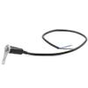 Rbanna1 Motorcycle Handlebar LED Headlight Switch, 12V 7/8inch Bicycle Headlight On/off Switch with Button Accessories, 3 lins blue view 2