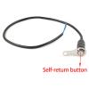 Rbanna1 Motorcycle Handlebar LED Headlight Switch, 12V 7/8inch Bicycle Headlight On/off Switch with Button Accessories, 3 lins blue view 4