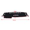 Rbanna1 Dashboard Cover dashboard Silicone Non-Slip Sun Shade for KIA Forte Cerato K3 2014-2018, RHD view 3