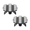 Genuine OEM Pair Set of 2 Engine Cylinder Valve Cover Trim Caps Set For BMW M54 E39 E46 E53 view 1