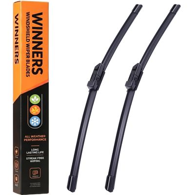 WINNERS Windshield Wipers for 2022 2023 2024 2025 2026 Honda Civic, 2023 2024 2025 2026 Honda CR-V CRV, OEM Quality Front Wiper Blades for My Car, Easy to Install Replacement Set of 2