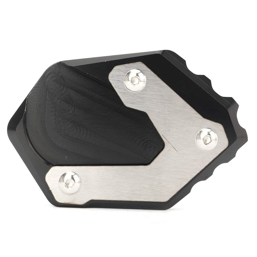 Rbanna1 Motorcycle Aluminum Kickstand Pad Foot Side Stand Extension Pad Support Plate for BMW R 1200 GS LC 2013-2018 / R1200GS Adventure 2013-2018