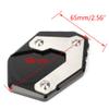 Rbanna1 Motorcycle Aluminum Kickstand Pad Foot Side Stand Extension Pad Support Plate for BMW R 1200 GS LC 2013-2018 / R1200GS Adventure 2013-2018 view 2