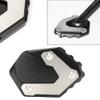 Rbanna1 Motorcycle Aluminum Kickstand Pad Foot Side Stand Extension Pad Support Plate for BMW R 1200 GS LC 2013-2018 / R1200GS Adventure 2013-2018 view 3