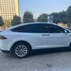 UYITO Window Trim Chrome Delete Blackout Overlay Pre-Cut Genuine Vinyl KK for Tesla Model X 2016-2020 Glossy Black Pattern view 2