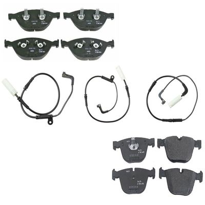 Genuine OEM Front Rear Brake Kit Pads & Wear Sensors For BMW E60 E63 E64 M5 M6 06-10