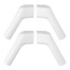 Aqur2020 RV Rain Gutter Spouts, Efficient Water Drainage Solution for RV Roofs, Tents, Greenhouses. Left and Right Set for Easy Installation with Plastic Material view 1