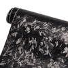 AuMoHall Black Forged Carbon Car Vinyl Wrap Matte Black Simulated Forged Carbon Fiber Satin Finish Car Body Film for Vehicle Interior Exterior Decoration, 59.84" x 78.74" view 1