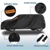 ATOCOVER Car Cover Waterproof Custom Fit for Mini Cooper 2 Door 2002-2021 All Weather for Automobiles Outdoor Snow Sun Dust UV Protection Full Exterior Cover with Door Zipper view 2