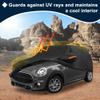 ATOCOVER Car Cover Waterproof Custom Fit for Mini Cooper 2 Door 2002-2021 All Weather for Automobiles Outdoor Snow Sun Dust UV Protection Full Exterior Cover with Door Zipper view 3