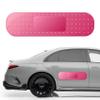 2PCS Car Bandaid Sticker, Giant Car Bumper Sticker Large Bandage Decal, Bandage Funny Automotive Decal, Car Decor Accessories Band-Aid Shape Stickers Large Decals Universal for Vehicle (Red*1) view 1