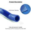 VLOCEMNYE Silicone Coolant Radiator Hose Kit For Lancia Delta integrale And Evo Radiator To Turbo Red view 4