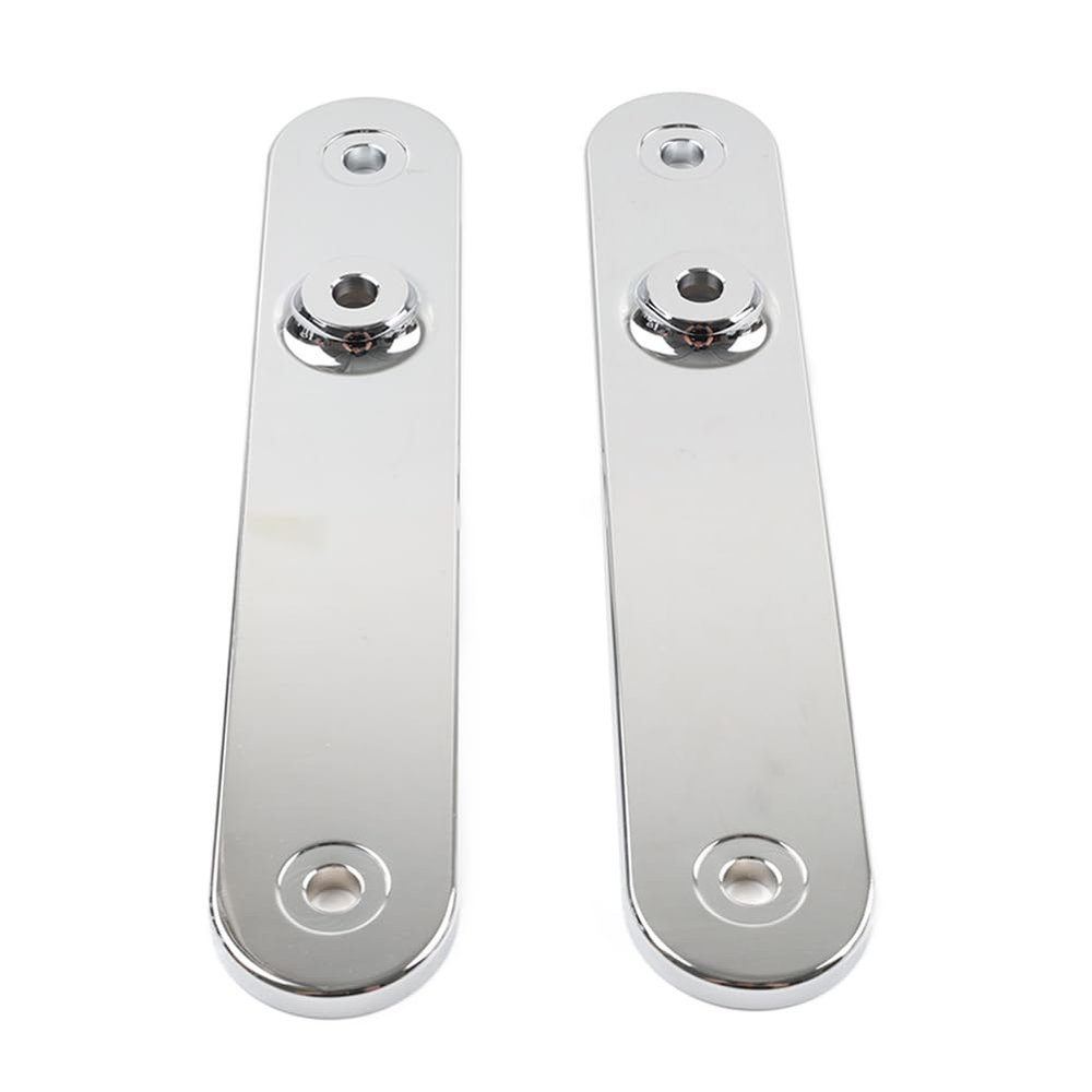 Cninba13 Aluminum Front Turn Signal Mounting Light Relocation Bracket Chrome for Harley Street Electra Glide for Road King