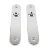 Cninba13 Aluminum Front Turn Signal Mounting Light Relocation Bracket Chrome for Harley Street Electra Glide for Road King view 1