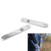 Cninba13 Aluminum Front Turn Signal Mounting Light Relocation Bracket Chrome for Harley Street Electra Glide for Road King view 4