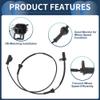 INFINAUTO ABS Wheel Speed Sensor Front Right ABS Sensor Anti-lock Braking System Sensor No.30712095 for Volvo XC90 2003-2014 view 4