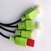 Motorbikes OBD Diagnostic Adapter Cable,4Pin+6Pin Male to OBD2 16Pin Female 4 in 1 EURO5 Motorcycle OBDII Connector view 3