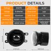 Fog Lights for 2016-2023 Toyota Tacoma, 2014-2023 4Runner, 2014-2019 Tundra view 2