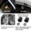 Car Truck Antenna with Tire Valve Caps American Flag Universal Short Replacement for GMC Sierra Chevy Silverado Dodge Ram 1500 2500 3500 Ford F150 F250 F350 Super Duty Raptor Accessories, Chrome view 4
