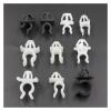 DEVFGTQA 20 PCS Car Fastener Hood Bonnet Prop Rod Support Clip Nylon Plastic Retainer(NO.6 20Pcs) view 1