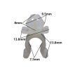 DEVFGTQA 20 PCS Car Fastener Hood Bonnet Prop Rod Support Clip Nylon Plastic Retainer(NO.6 20Pcs) view 2