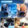 SLOGENTO Custom Fit Windshield Sun Shade for Honda CRV 2012-2022, Blocks UV & Heat, Front Window Sunshade Accessories, Easy Fold & Store Keep Your Car Cooler view 2