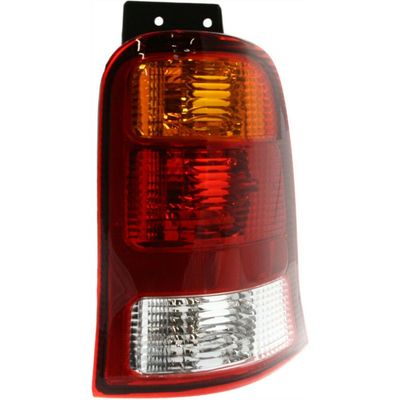 KAGWFEA Tail Light Halogen Bulb Passenger Side Amber,Clear & Red Lens Tail Lamp for Ford for Windstar Limited 00-03 & SE Sport 01-02 & Base/LX/SE/SEL 99-03 Right 14875146 3F2Z13404CA,Free return
