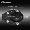 MotHeart Motorcycle Kickstand Enlarger Plate For Ninja 500 2024-2025 Aluminum Alloy Outdoor Enlarged Base Motorcycle Kickstand Pad ninja 500 Accessories (Black) view 3