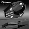 MotHeart Motorcycle Kickstand Enlarger Plate For Ninja 500 2024-2025 Aluminum Alloy Outdoor Enlarged Base Motorcycle Kickstand Pad ninja 500 Accessories (Black) view 4