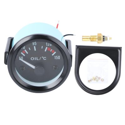 Mikinona Gauge with Led Light for Automotive Use Accurate Measurement Easy Installation Design