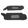ariarly 2Pcs Scratch Sun Visor Cover with PU Leather for 1994 to 2004, Stylish Look Sun Visor Replacement Cover for Sun Visors (Black) view 4