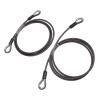 ariarly Trailer Gate Lift Cable, High Strength Metal Rope with EZ Spring Clip, Replacement for Gorilla Trailer Tailgate Lift, OE 125542 view 3