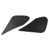 Rbanna1 Motorbike Tank Traction Slip Protector Side Pad Gas Knee Grip Sticker Decal 2pcs for Yamaha R3 R25 2015-2017 18 Rubber Black view 1