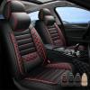 ITEYAO Car Seat Covers for Mercedes Benz GLE 450 2020-2024 2025, Premium Faux Leather Car Seat Cover 2 PCs Front Seat, Breathable Airbag Compatible Auto Seat Cover Protectors(Black&red,with Pillow) view 1