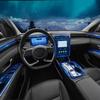 FOEBE Car Center Console TPU Protection Anti-Scratch Film Interior Modification Sticker Accessories for Hyundai Tucson 2021 2022 Nx4 view 1