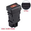 25290-F4100 Warning Hazard Light Switches Button Replace 25290F4300 for 1996-2000 Warning Indicators Switches view 4