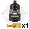 Ballenger Motorsports - 1 Way Compatible with Yazaki Connector Plug Kit for Dodge/Chrysler/Mopar Horn view 2
