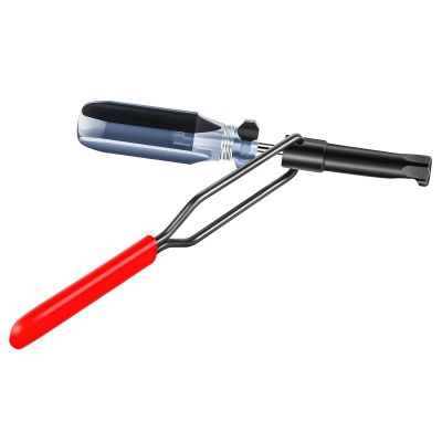 FTVOGUE Jam Nut Valve Adjustment Tool, Stainless Steel 10mm Lock Nut Valve Adjustment Tool with 7 1/2in Long Handle for Precise Adjustment with Ease of Use for Japanese Car EnginesTools & Equipment