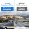 RATCHROLL Dashboard Cover Anti-Slip/Anti Dust Dash Cover Mat Carpet for Hyundai Sonata 2011-2014 Flannel Gray view 3