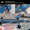 MotHeart M8 Motorcycle Swingarm Spools For Monkey 125 2018-2025 CNC Aluminum Paddock Stand Sliders for Rear Swingarm Protection (See details below) monkey 125 Accessories (Red) view 4