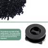 YYTQP 4 Set Mat Carpet Clips Fixing Grips Clamps Floor Holders Sleeves, Interior Floor Mat Non-Slip Fasteners Accessories, Foot Pad Buckle Set, Universal for Cars Portable Fixing Device view 3