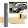 60"x120" (5FTx10FT) Gray Gloss Glossy Vinyl Wrap Auto Car Sticker Decal Film Sheet Bubble Free Air Release Technology with Tool Kit view 1