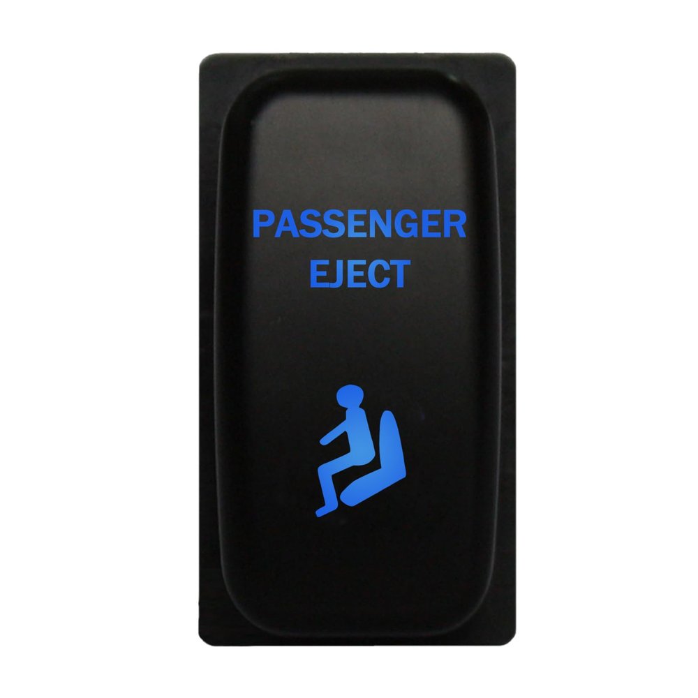 12V Passenger Eject Push Button Switch LED Blue On-Off for Mitsubishi Endeavor Eclipse and Galant