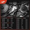 A-Premium Serpentine Belt 61.51 In Heavy-Duty For Volvo, Freightliner, Sterling Truck, International Harvester, Mack Cars - FE, M2 100 106, 2574, 2575, 2674, 5000, 5070, 8100, 8200 & More view 2