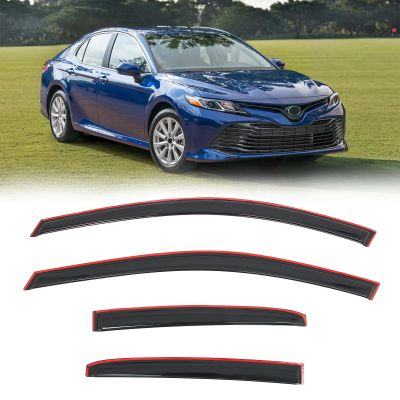 FREEMOTOR802 in-Channel Rain Guards Fits 2018-2024 Toyota Camry