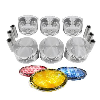 Mizumo Auto MA-5741124649-2 Pistons w/Rings Compatible with 96-97 Acura 3.2L V6 SOHC 24v 6VD1