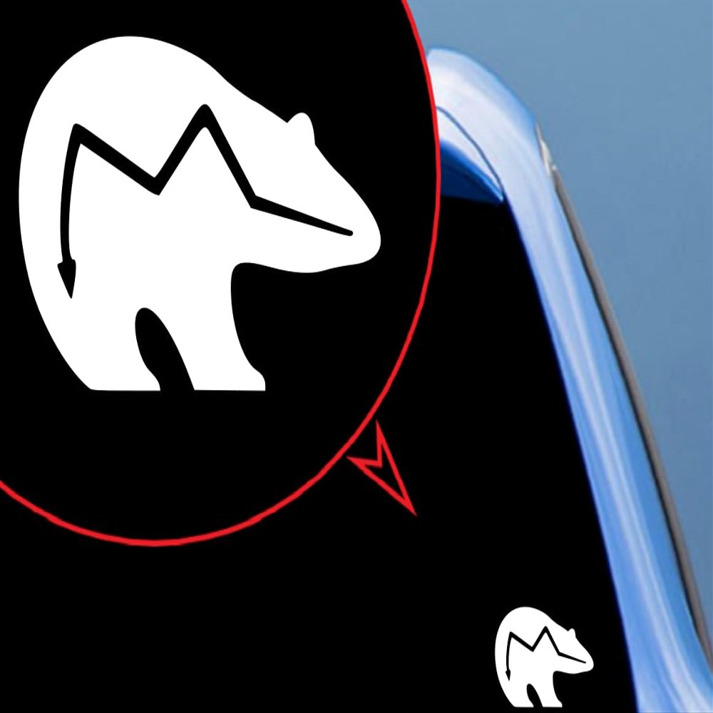 Native American Bear Decal Vinyl Sticker, Truck, Window, Bumper Decal for Laptop, Phone, Home Decoration, Funny Designs