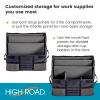 High Road Carganizer Front Seat Car Office Organizer and Mobile Office Work Truck Organizer with Filing Dividers and Desk Top Cover view 3